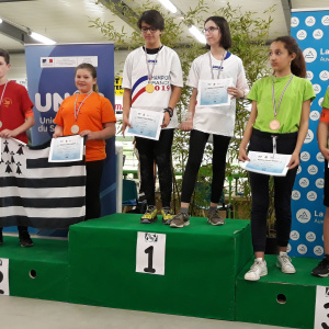 Le podium